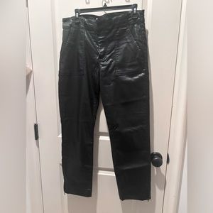 Kut from the Kloth coated black pants